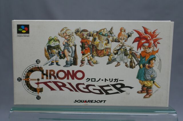 SNES -- Chrono Trigger -- Boxed. CanSave! Super famicom. Japan Game. 14892