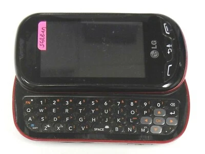 LG Extravert VN271 - Black and Red ( Verizon ) Cellular Phone - Image 1 of 2