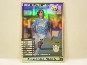 Panini WCCF 2001-02 BE Alessandro Nesta 1976 Italy No.13 SS Lazio Best Eleven CB - Picture 1 of 6