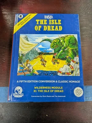 D&D The Isle Of Dread Goodman Games 2 Tapa Dura 5ta Edición Conversión Foto 1 de 2