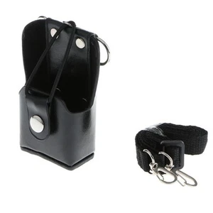 Étui De Transport En Cuir PU Dur Holster Pour GP328Plus GP344 - Zdjęcie 1 z 6