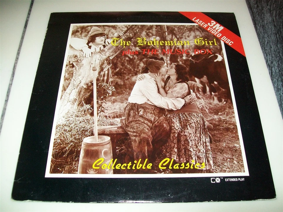 THE BOHEMIAN GIRL plus THE MUSIC BOX Laserdisc LD STAN LAUREL AND OLIVER HARDY! Foto 1 de 1