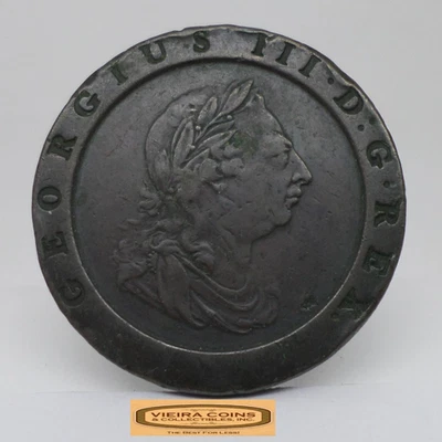 1797 Great Britain Cart Wheel 2D, 2 Pence - #C51520NQ - Image 1 of 2