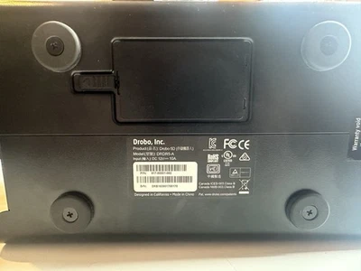 Drobo 5D DRDR5-A NAS de almacenamiento conectado a la red de 5 bahías - sin unidades sin adaptador de CA Foto 1 de 3