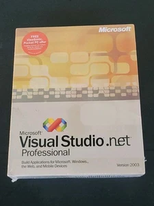Microsoft Visual Studio .NET 2003 Professional Edition New/Sealed - Picture 1 of 3