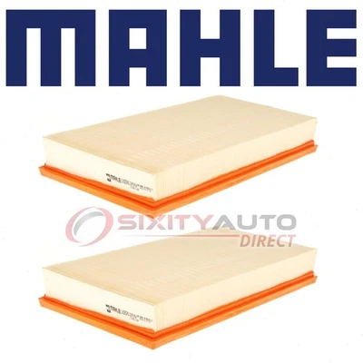 2 pc MAHLE Air Filter for 2016-2018 Mercedes-Benz E400 - Intake Inlet el Foto 1 de 4