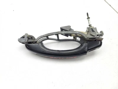 PORSCHE CAYENNE 957 EXTERIOR DOOR HANDLE FRONT RIGHT DRIVER SIDE IN BLACK 2007 - Image 1 of 4