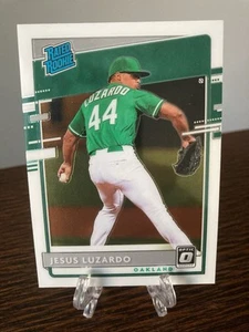JESUS LUZARDO OAKLAND 2020 OPTIC RATED ROOKIE SP RC NM+ Phillies - Picture 1 of 2