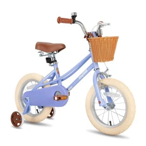 JOYSTAR Girls Bike 2-7 Years Old 12-16 inch with Training Wheels basket stickers - Picture 1 of 47