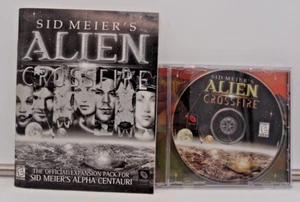 Sid Meier's Alien Crossfire (PC, 1999) Expansion For Alpha Centauri - Picture 1 of 4