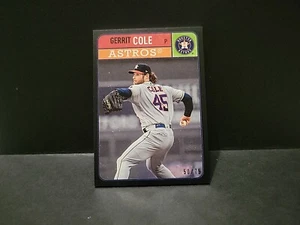2019 TOPPS BROOKLYN COLLECTION BLACK PARALLEL GERRIT COLE #50 /75 - Picture 1 of 2