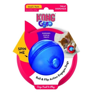KONG large Gyro Dog Toy designed to irresistibly roll and flip to keep your dog - Picture 1 of 2