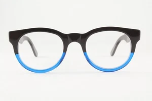 Authentic See Eyewear 1219 C6076 46mm Black Translucent Blue Glasses Germany - Picture 1 of 5