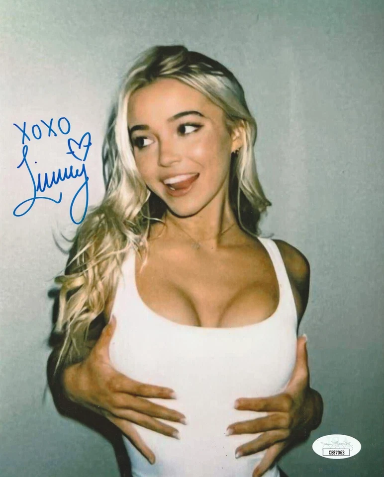 Livvy Dunne Autographed 8x10 LSU Gymnastics Sexy Free Shipping JSA I663 - Image 1 of 1