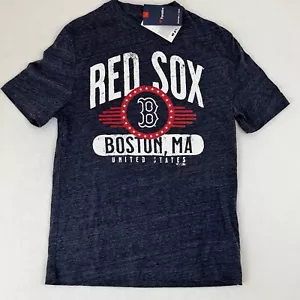 Fanatics Boston Red Sox Men's Medium T Shirt MLB Boston Massachusetts Blue New - Picture 1 of 8