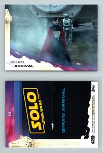 Qi'Ra's Arrival #70 Solo : A Star Wars Story 2018 Topps Trading Card