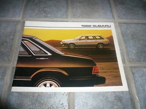Folleto de ventas de Subaru 1982 - vintage - grande - Imagen 1 de 5