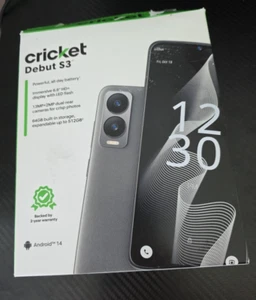 Cricket Wireless-Debut S3 6.5'' 4G LTE 4GB RAM 64GB- VER DESCRIPCIÓN - Imagen 1 de 6