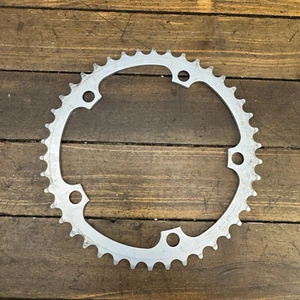 Vintage Campagnolo Record 42 Tooth ChainRing  135 BCD 42t C Brev Italy Alloy C4 - Picture 1 of 9