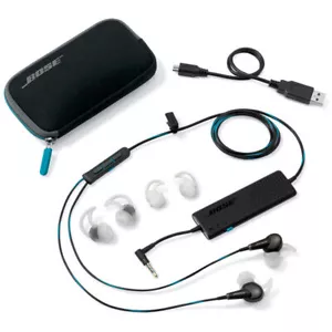 Bose QC20 Wired Headphones QuietComfort 20 Noise Cancelling Earbuds For iOS - Picture 1 of 8