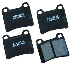 Disc Brake Pad Set-Premium Semi-Metallic Bendix SBM335