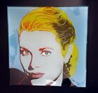 Andy Warhol - Rosenthal - Grace Kelly in Blue - Limited - Glass Plate 30cm