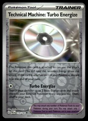 SV04: Paradox Rift #179/182 Technical Machine: Turbo Energize Pokemon Card - Image 1 of 2