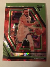 2022-23 Panini Flux Basketball Stephen Curry #147 Red Cracked Ice Prizm