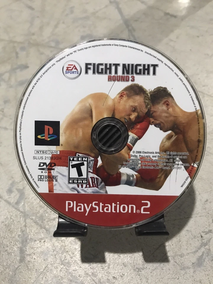 EA Sports Fight Night Round 3 - Sony PlayStation 2 (solo disco) Foto 1 de 1
