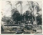 1928 West Palm Beach Florida Debris At City Park From Hurricane Press Photo