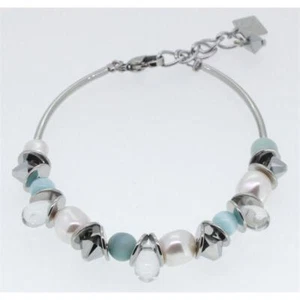 Pulsera de mujer Coeur de Lion acero inoxidable cristal perla cristal 4863/30-2000 - Imagen 1 de 1