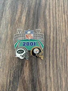 NFL 2001 New York Jets vs Pittsburgh Steelers pin - Picture 1 of 2