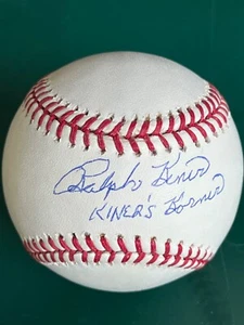 Ralph Kiner Autographed Beautiful Snow White SS SS Selig Baseball JSA COA - Picture 1 of 6
