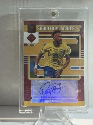 2021-22 Panini Donruss Road To Qatar Neymar Jr Signature Series Auto /49 Brazil - Bild 1 von 2