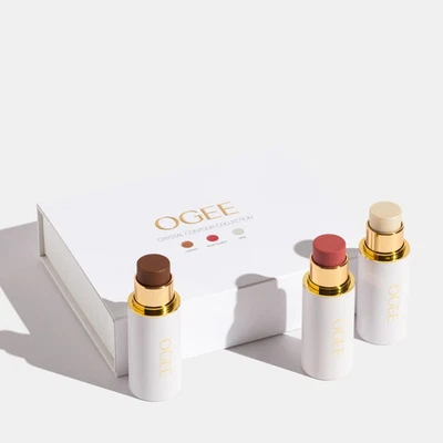 NEW!Ogee Face Stick Crystal Contour Collection Three-Step Glow Routine MSRP $120 - Image 1 of 4