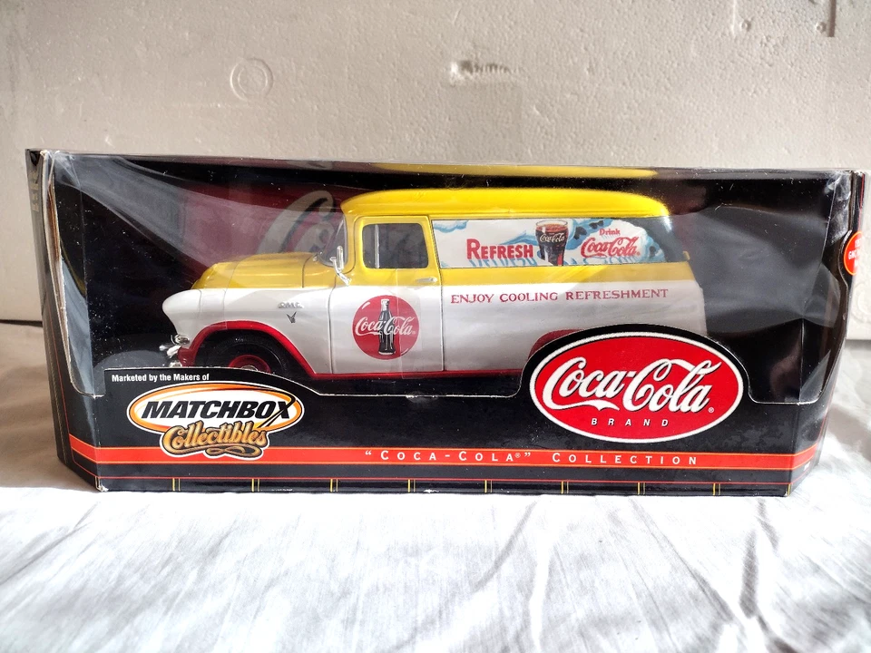 Matchbox Collectibles Coca Cola 1957 GMC Panel Van Diecast Modelo 1:18 Caja Sellada Foto 1 de 4