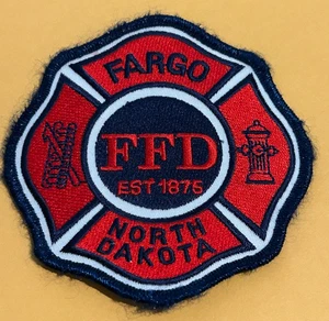 Fargo North Dakota Fire Department Patch unbenutzt - Bild 1 von 2