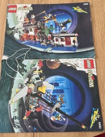 Vintage Lego System Time Cruisers 6493 & 6494 MANUAL ONLY