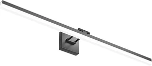 Ralbay 40" Modern LED Matte Black Bathroom Vanity Light 24W Adjustable Black Van - Picture 1 of 12