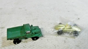Vintage Green Marx Dump Truck & Gold Racer - Hong Kong Diecast (C) - Picture 1 of 7