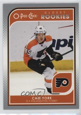 2021-22 Upper Deck Series 1 O-Pee-Chee Glossy Rookies Cam York #R-3 RC - Image 1 of 2
