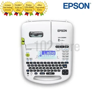 EPSON LW-K740WH Label Printer 4~24mm 184x238x79mm 780g *English/Korean* - Picture 1 of 3