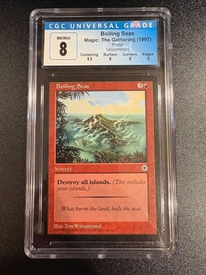 Graded CGC 8 Boiling Seas Portal - Image 1 of 2