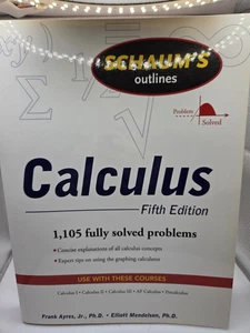 Kalkül 5. Ausgabe Schaums Umrisse Problem gelöst von Frank Ayres, Jr.,... - Bild 1 von 2