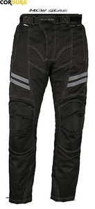 Men's Motorcycle Motorbike Waterproof Trousers Pants Armour Protect All Sizes - Picture 1 of 3