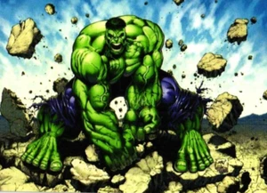 The Incredible Hulk Custom Neuheit Karte - Bild 1 von 4