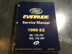 1999 Evinrude EE 90, 115, 150, 175 HP FFI V4 & V6 Outboard Service Manual 787024 - Bild 1 von 14