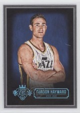 2015-16 Panini Court Kings Portraits Sapphire /25 Gordon Hayward #39