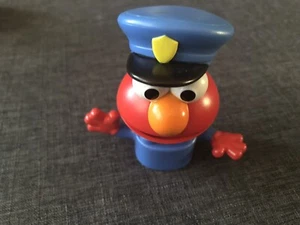 K’nex Building Blocks Sesame Street Elmo Figures Police Incomplete - Picture 1 of 6