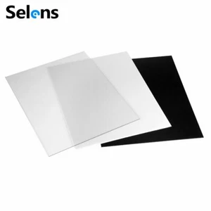3 in 1 Acrylic Reflection Mirror Board Display Platform 30x40cm for Studio Photo - Picture 1 of 11